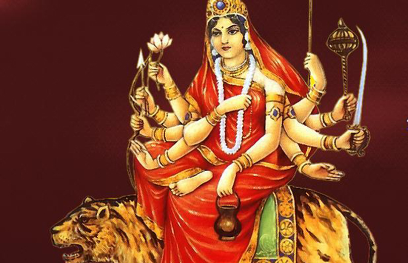 बडा दशैंको तेस्रो दिन : चन्द्रघण्टा देवीको पूजा आराधना गरिँदै
