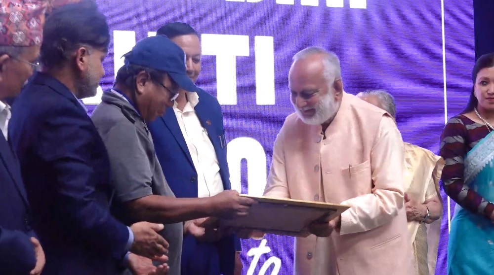 महावीर पुनको राष्ट्रिय आविष्कार केन्द्रले पायो १ करोड राशीको कीर्ति रत्न पुरस्कार