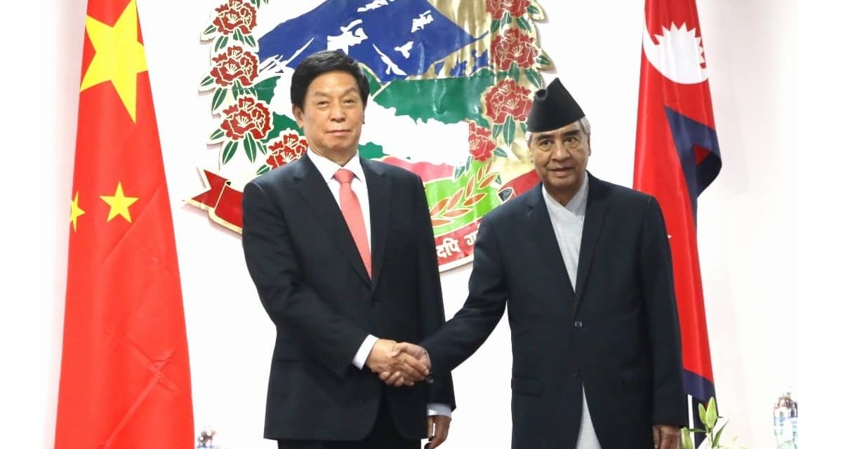 लीसँग प्रधानमन्त्री देउवाको प्रतिवद्धता : नेपाली भूमिमा चीनविरुद्धका गतिविधि गर्न दिन्नौँ