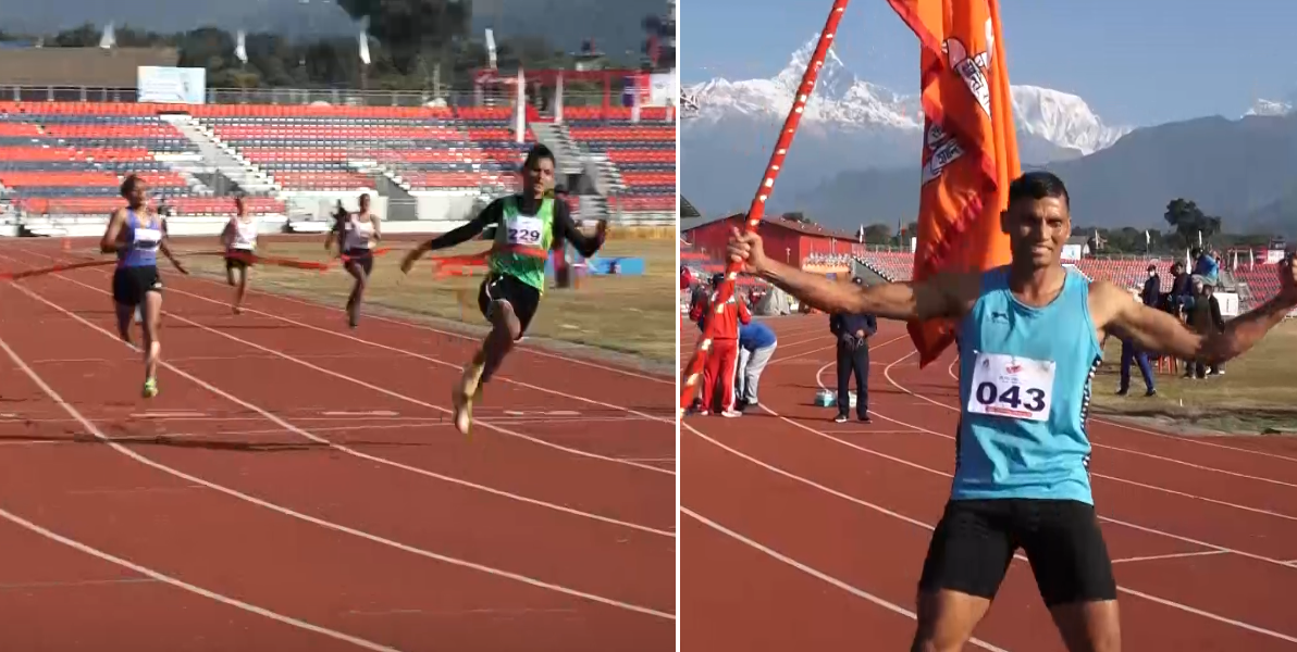 नवौँ राष्ट्रिय खेलकुद : २०० मिटर दौडतर्फ एपीएफका पार्की र लुम्बिनीकी चौधरीलाई स्वर्ण