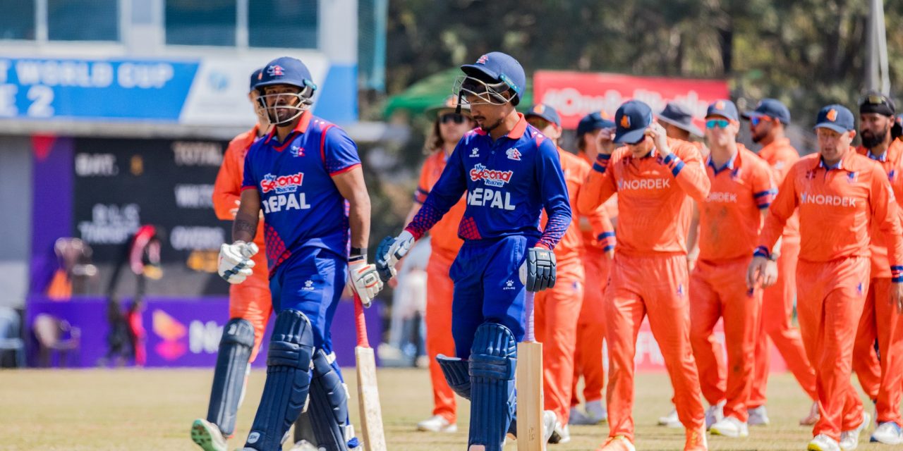 विश्वकप लिग-२ : घरेलू मैदानमा नेपालको निराशाजनक प्रदर्शन, ४ खेल मध्ये ३ मा हार