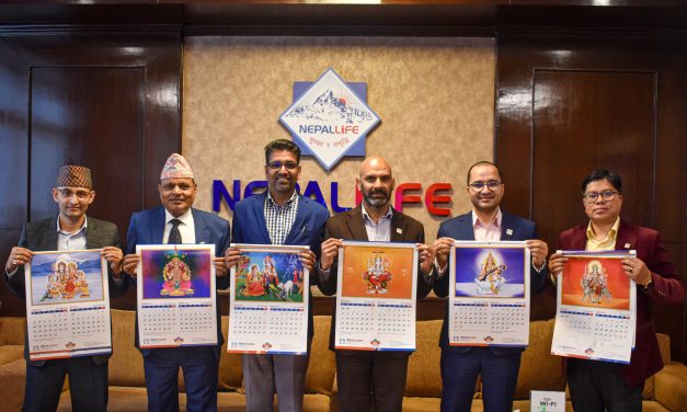 नेपाल लाईफद्वारा क्यालेन्डर सार्वजनिक