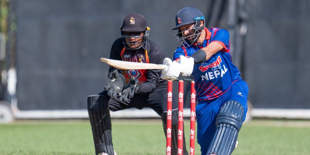 हङकङ टी-२० सिरिज : नेपाल र पीएनजीले फाइनल खेल्ने