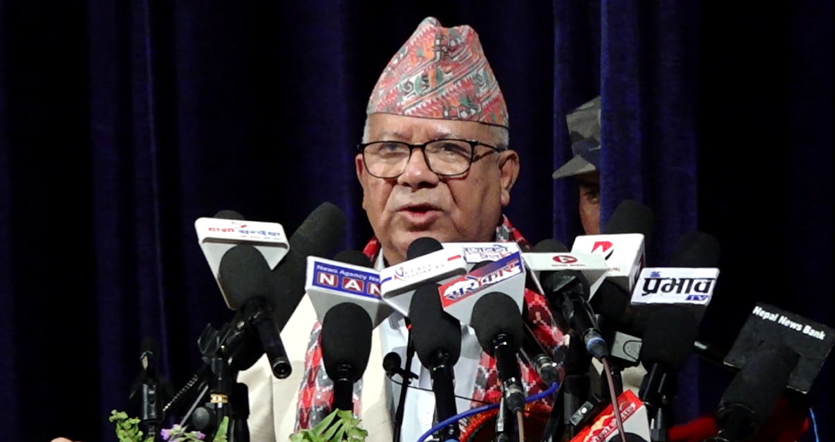 समाजवादी शक्तिहरुलाई एकतावद्ध गर्न आवश्यक : अध्यक्ष नेपाल
