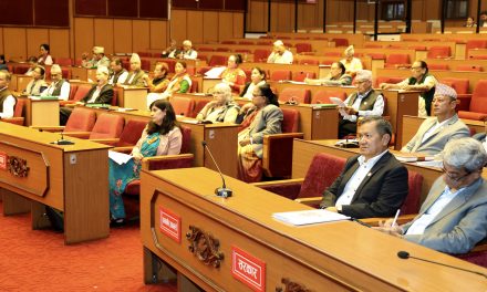 राष्ट्रिय सभामा शून्य समय : ‘कुलिङ पिरियड’को घटनाका दोषीलाई कारबाही गर्न माग