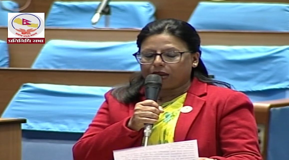 उपसभामुखबाट राजीनामा दिन इन्दिरालाई सांसद गौतमको सुझाव