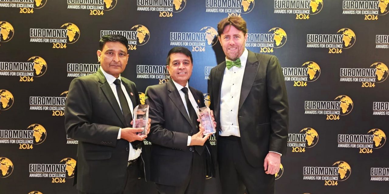 ग्लोबल आइएमई बैंक ‘युरो मनी अवार्ड फर एक्सलेन्स, २०२४’ को दुई विधामा सम्मानित
