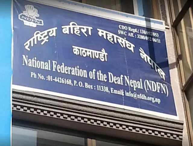 अपाङ्गतासम्बन्धी संवैधानिक व्यवस्था कार्यान्वयन गर्न माग
