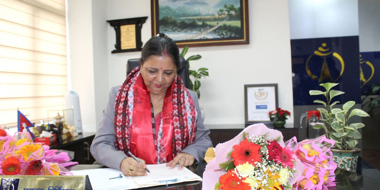 नेपाल टेलिकमकी नवनियुक्त प्रबन्ध निर्देशक पहाडीद्वारा पदबहाली