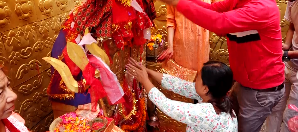 आज नवरात्रीको पाँचौँ दिन, कुष्माण्डा देवीको पूजा आराधना गरी मनाइयो