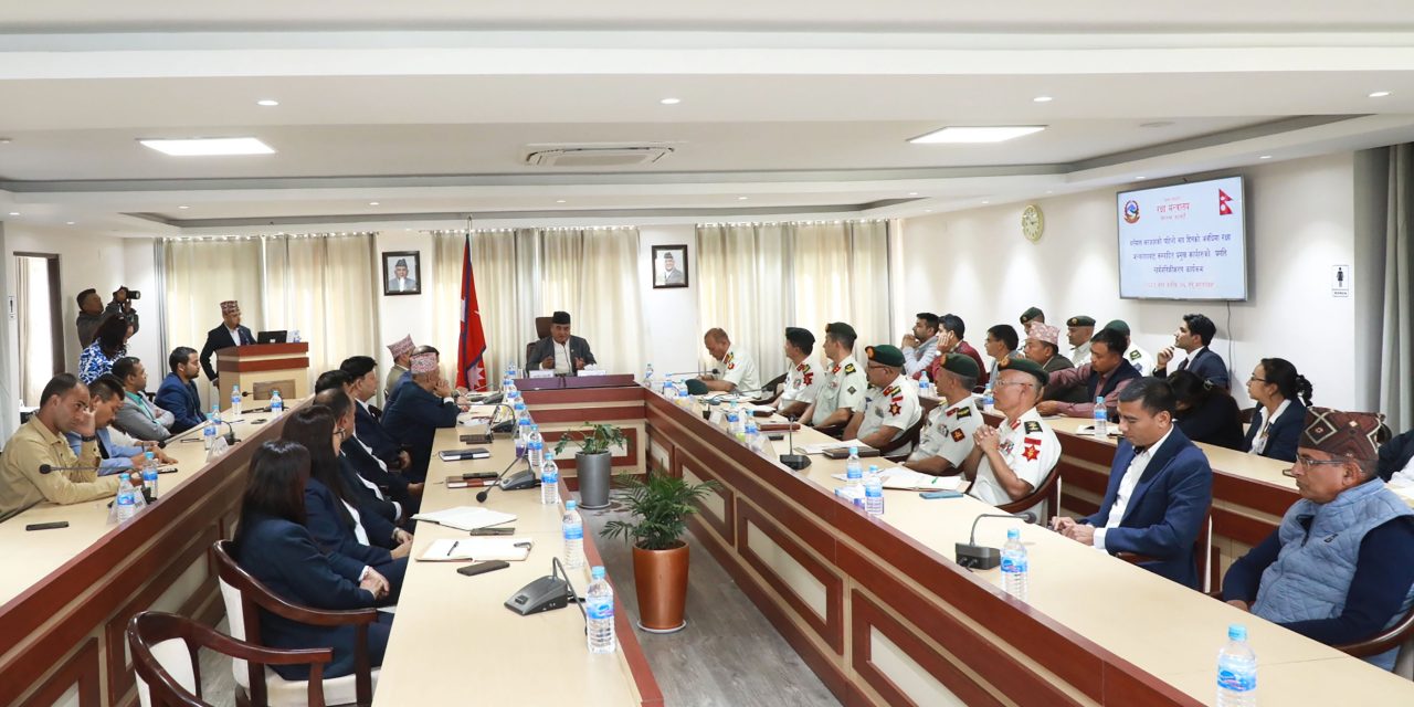 रक्षा मन्त्रीका सय दिने उपलब्धि : फास्ट ट्रयाक सुरुङ ब्रेकथ्रुदेखि ब्यारेक निर्माणसम्म
