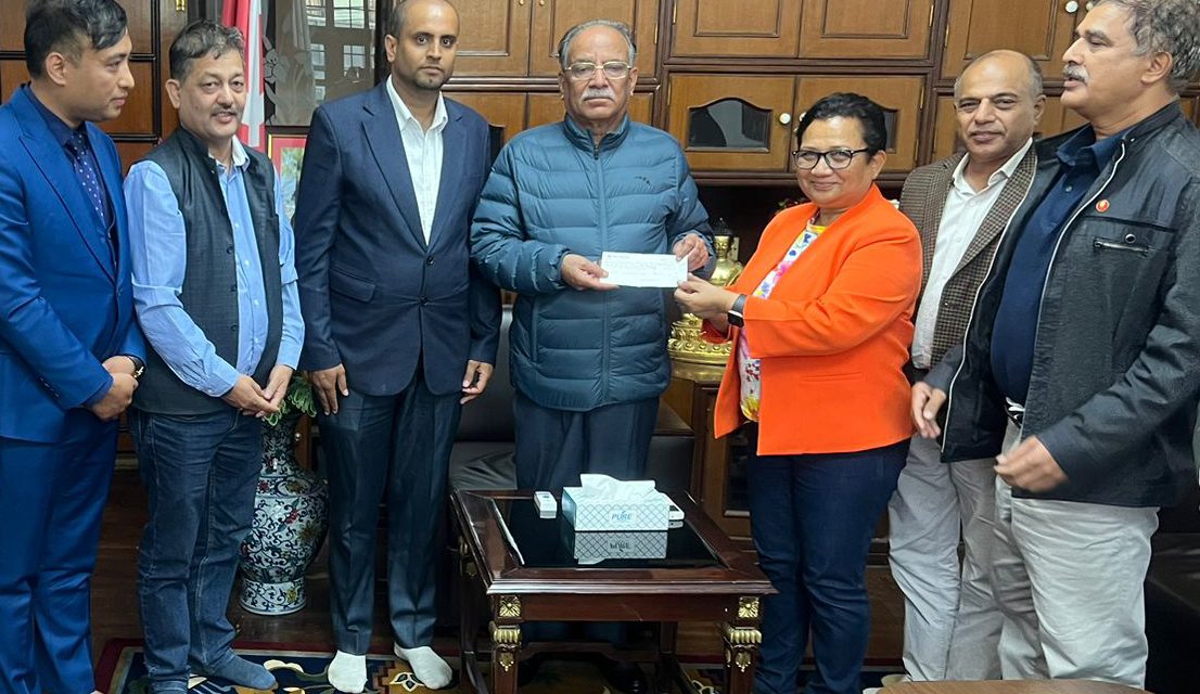 माओवादी एसिया महादेश समितिबाट बाढीपीडितलाई ८ लाख सहयोग