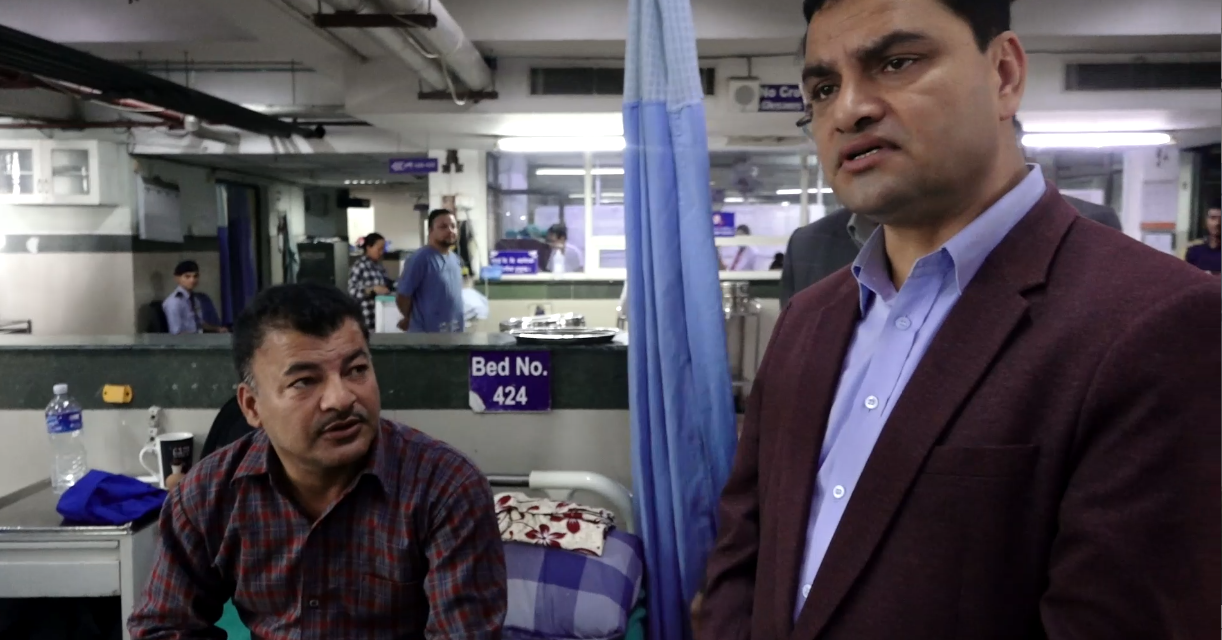 बाढी पहिरोमा परी घाइते भएकाहरुको उपचारमा कुनै कसर बाँकी राख्दैनौँ : स्वास्थ्यमन्त्री पौडेल