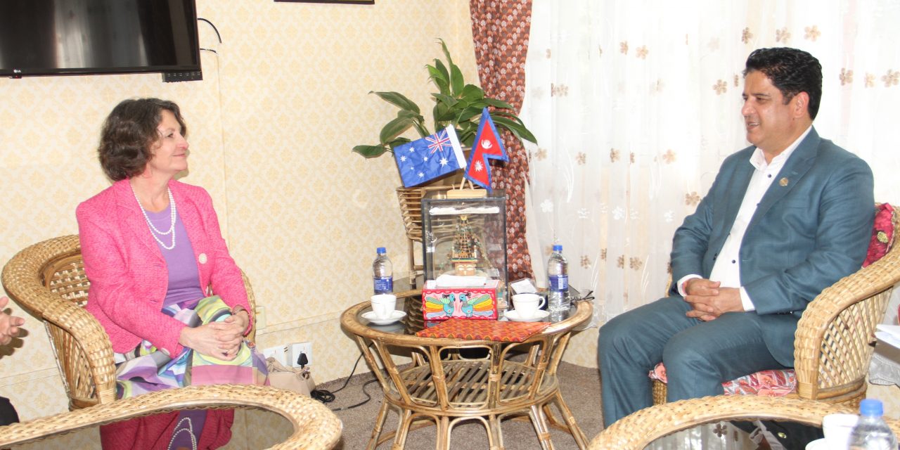 नेपालको विकास प्रयासमा अष्ट्रेलियाले सघाउने