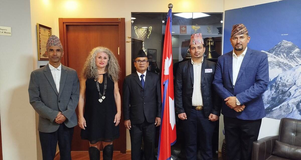 इजरायलस्थित नेपाली राजदूतावासले आजदेखि सेवा शुरु गर्दै, राष्ट्रिय गानबाट कार्यालयको काम शुभारम्भ