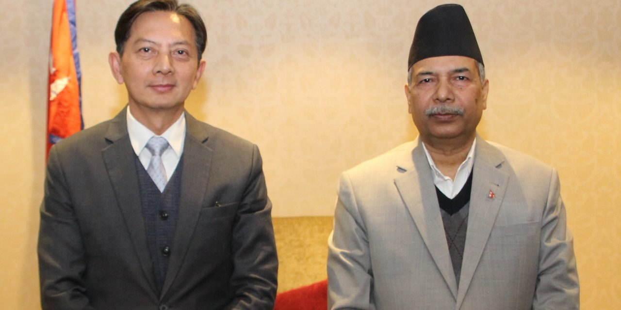 उपराष्ट्रपति यादवसँग थाइल्याण्डका राजदूतको भेट