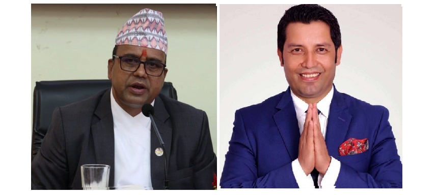 पर्यटनमन्त्री पाण्डेद्वारा कारवाहीको मागसहित सांसद बजगाईंविरुद्व उजुरी पेश