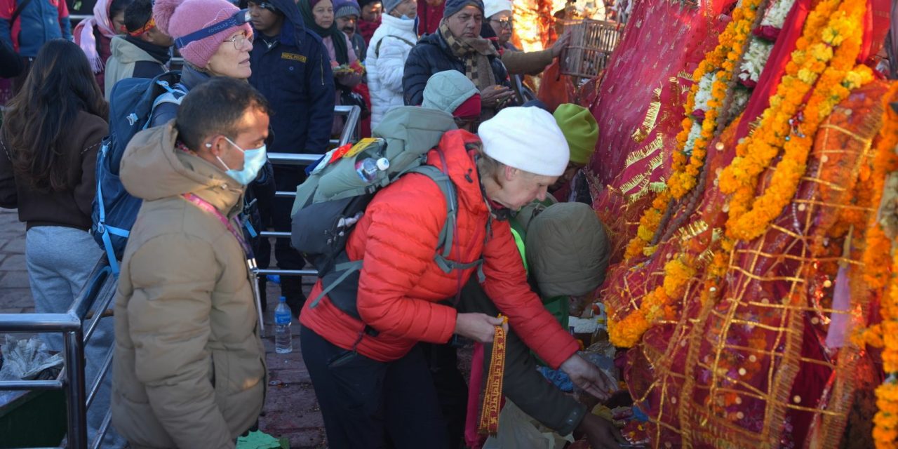 पाथीभरामा विदेशी पर्यटकको आगमन बढ्दै