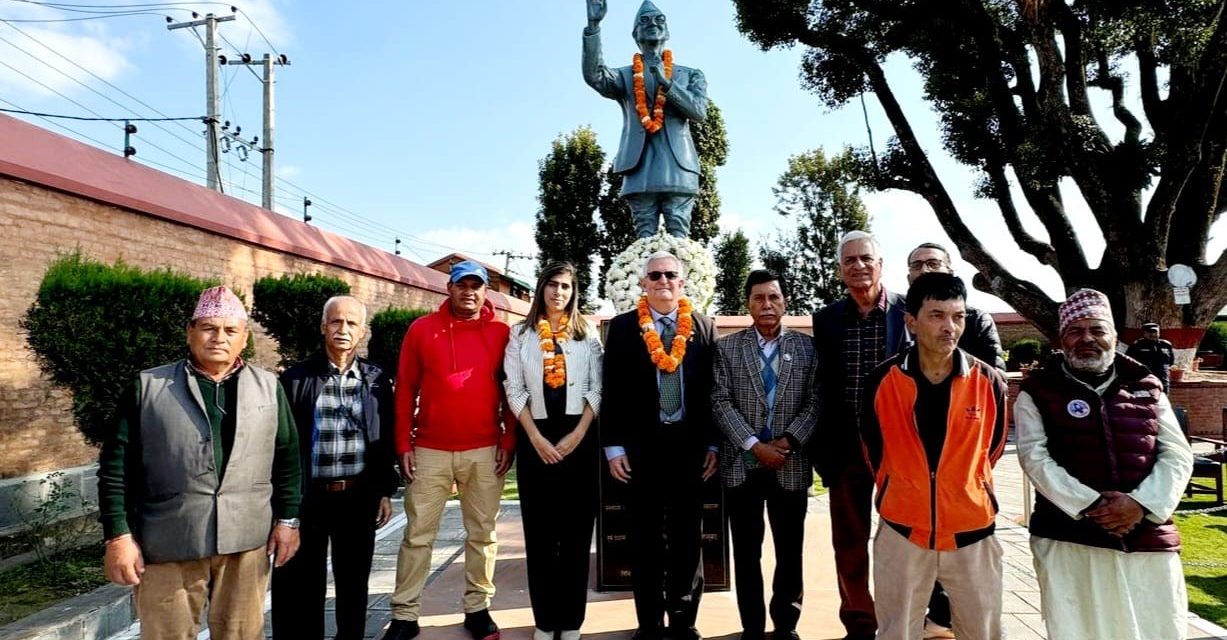 इजरायली राजदूतद्वारा बिपी सङ्ग्रहालयको निरीक्षण