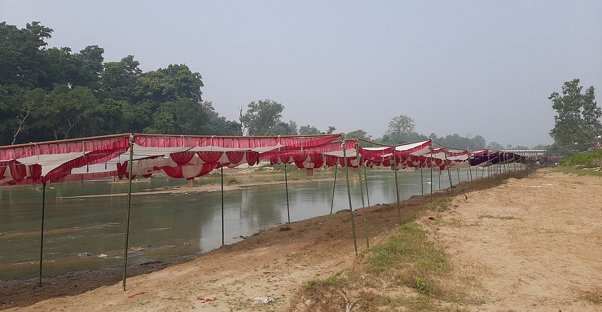 छठ पूजाका लागि सिङ्गारिँदै धनगढीको मोहना घाट
