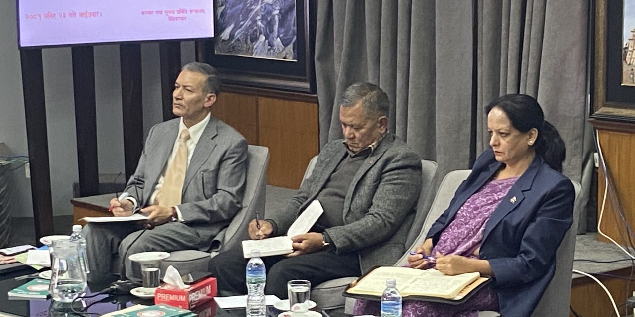 जनतालाई समयमै सूचना प्रदान गर्न जिम्मेवार हुनुपर्छ : सञ्चारमन्त्री गुरुङ