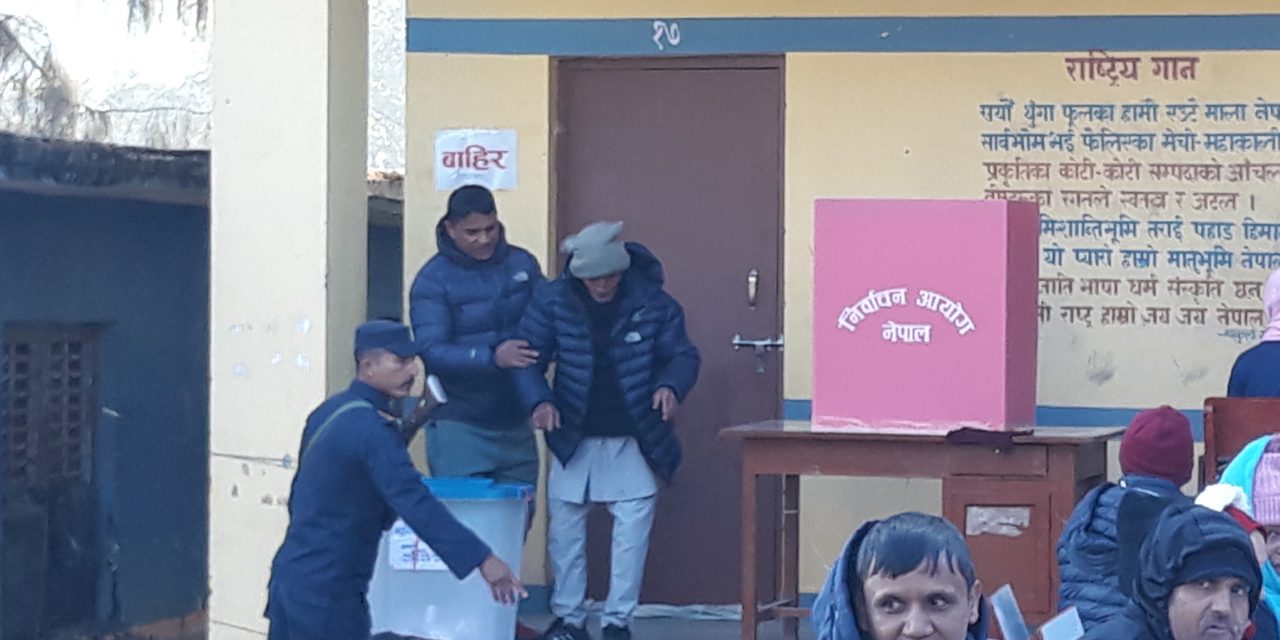 कीर्तिपुरका २० स्थानमा उत्साहपूर्वक मतदान जारी