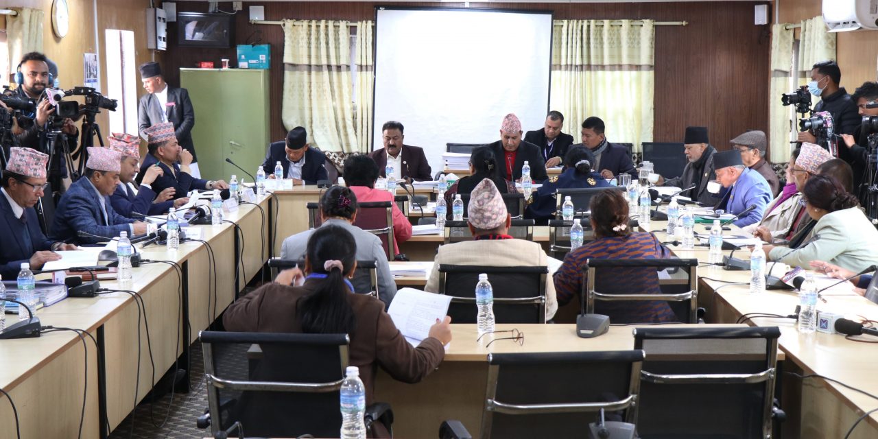 सङ्घीय निजामती विधेयकका संशोधनकर्तासँग छलफल सुरु