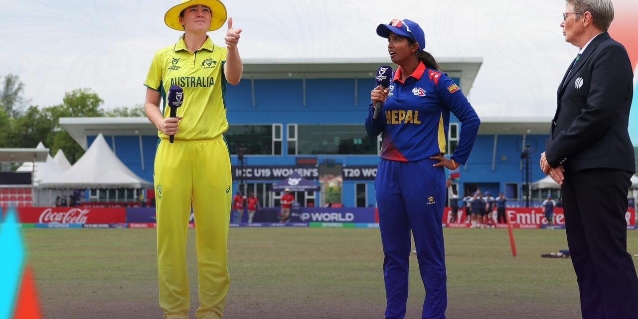 विश्वकप महिला क्रिकेट : अष्ट्रेलियाले पहिला ब्याटिङ गर्ने
