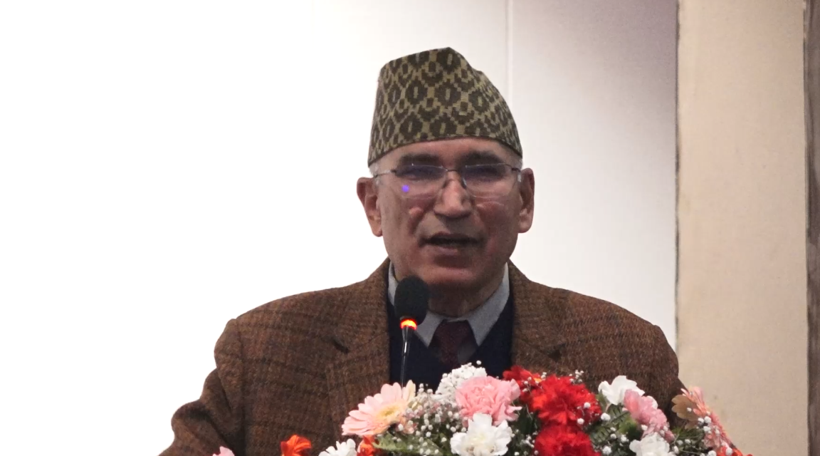 जलवायु परिवर्तनका मुद्दा साझा भएकाले सबै मिलेर समाधान गर्नुपर्छ : उपप्रधानमन्त्री पौडेल