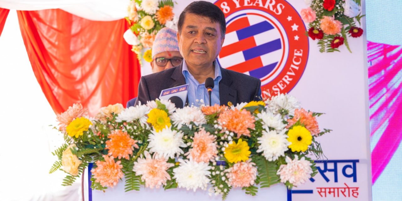 ग्लोबल आइएमई बैंकको १८औँ वार्षिकोत्सव : सुरक्षित डिजिटल बैंकिङ्ग सेवा विस्तार गर्न अध्यक्ष ढकालको जोड