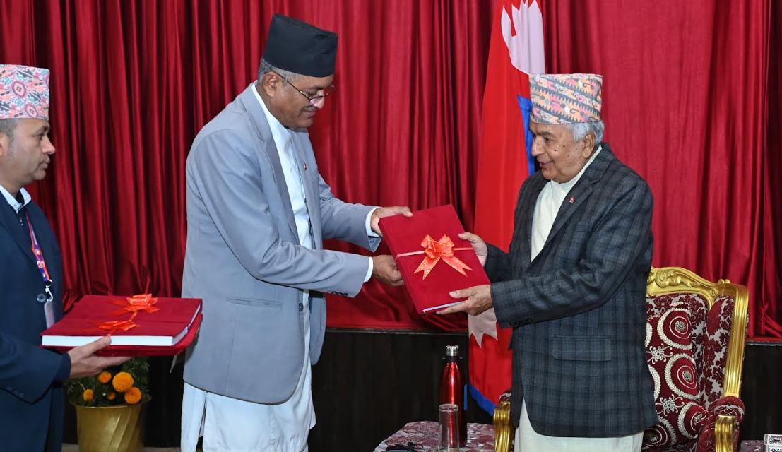 राष्ट्रपतिसमक्ष महान्यायाधिवक्ताको वार्षिक प्रतिवेदन पेस