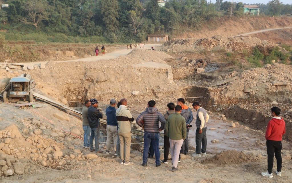 महालक्ष्मी खोला-मातातीर्थ सडक आगामी माघ ७ सम्म बन्द