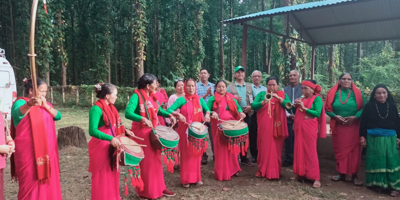 आमा समूहलाई नौमती बाजा बजाउन भ्याइनभ्याइ