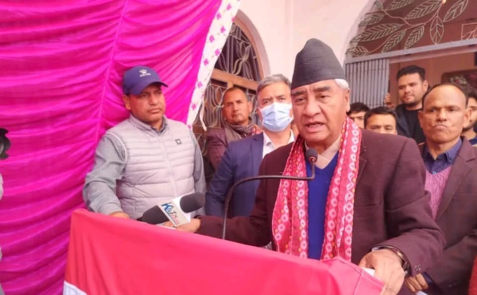 कांग्रेसभित्र बलियो एकता भए कुनै पनि शक्तिले परास्त गर्न सक्दैन : सभापति देउवा