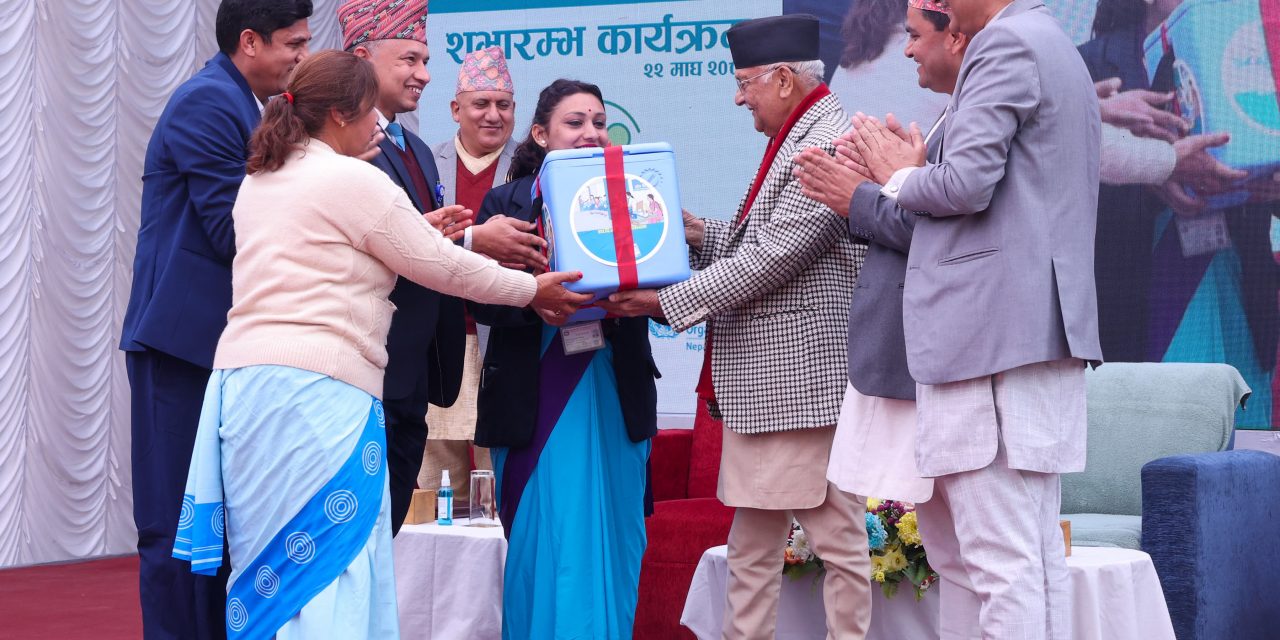 प्रधानमन्त्रीद्वारा क्यान्सरविरुद्ध खोप अभियानको शुभारम्भ
