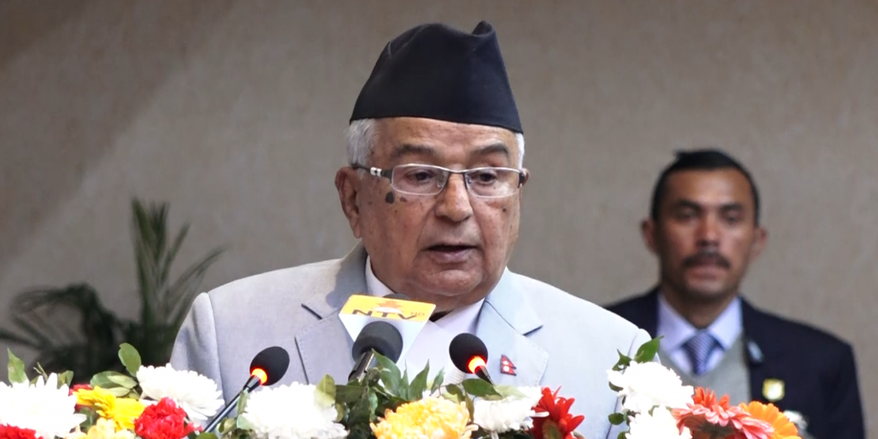 कसैको दबाब वा प्रभावमा नपरी कार्यसम्पादन गर्न अख्तियारलाई राष्ट्रपति पौडेको सुझाव