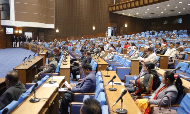 प्रतिनिधिसभाको बैठक बिहीबारसम्मका लागि स्थगित