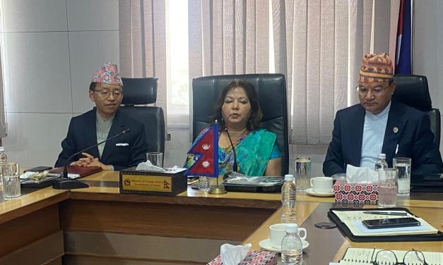 सगरमाथा संवादको अन्तिम तयारीमा छौँ : परराष्ट्रमन्त्री राणा