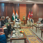 वनमन्त्री शाही र भारतका वनमन्त्री यादवबीच भेटवार्ता