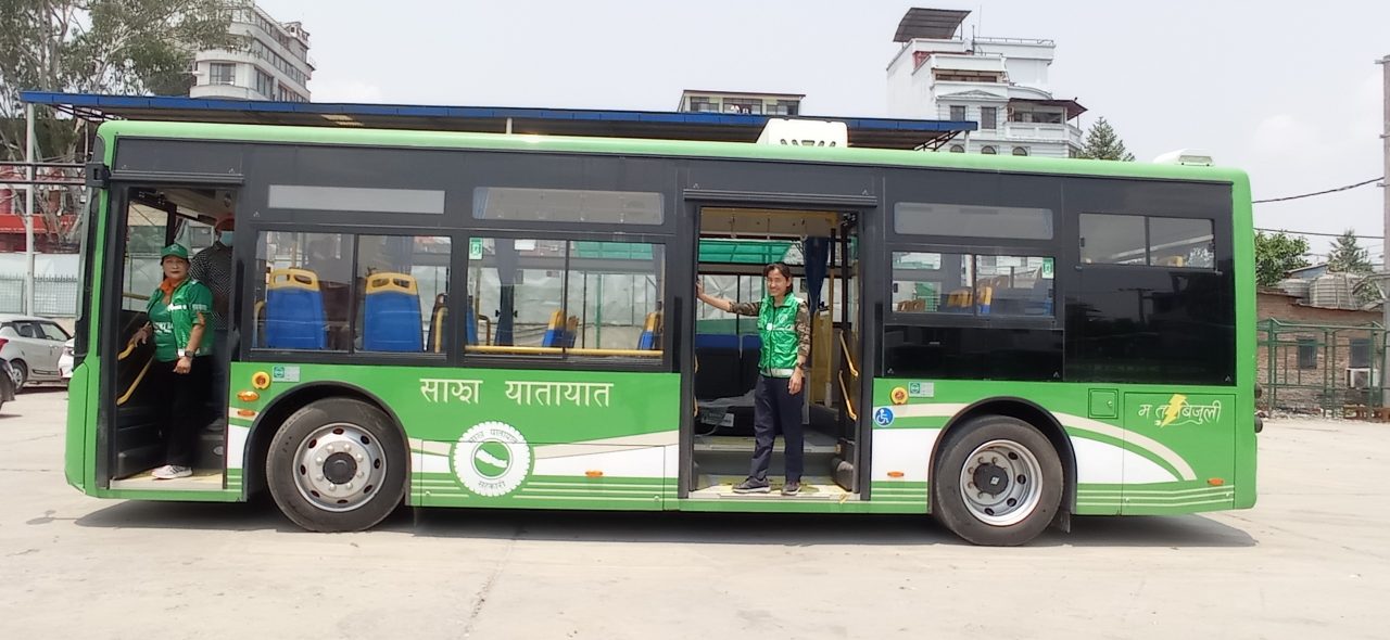 साझा यातायातलाई थप १०० विद्युतीय बस उपलब्ध गराइने