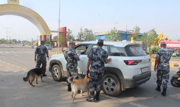नेपाल-भारत सीमा क्षेत्रमा उच्च सुरक्षा सतर्कता अपनाईँदै