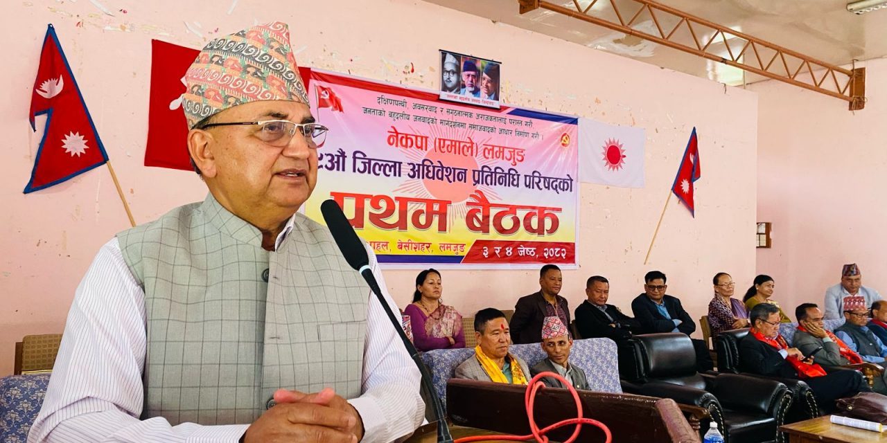एमाले–कांग्रेस समीकरण आगामी निर्वाचनसम्मै कायम रहन्छ : वरिष्ठ उपाध्यक्ष पोखरेल