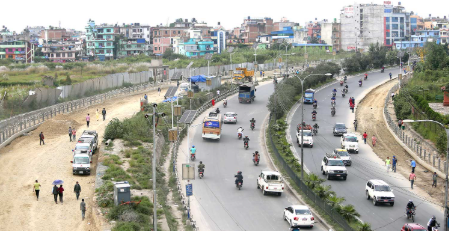 जडिबुटी–पेप्सीकोला सडकखण्डको अनधिकृत संरचना हटाउन ३५ दिने अल्टिमेटम