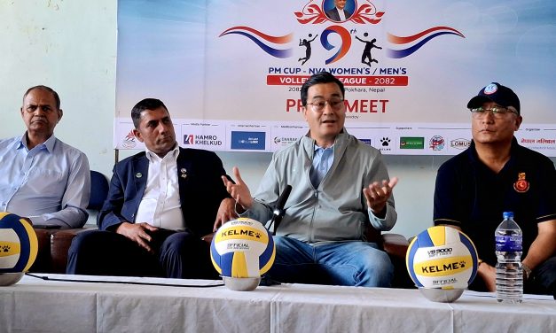 प्रधानमन्त्री कप भलिबल बिहीबारदेखि