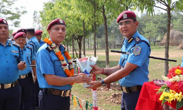 एसपी आचार्यको कमाण्ड रहेको गणमा डीआईजी पौडेल ! नेपाल प्रहरी विशेष सुरक्षामा अब्बल तयारी