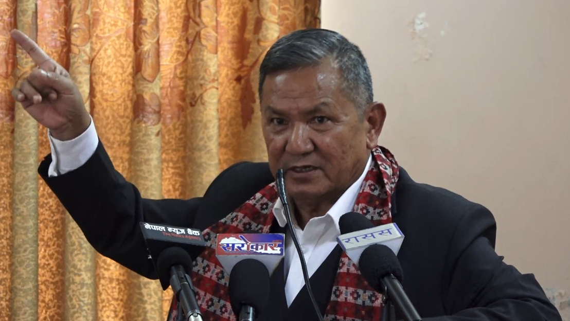 दलैपिच्छेको संगठन बनाउने कुराले सुशासन कायम गर्न बाधा भयो : सञ्चारमन्त्री गुरुङ