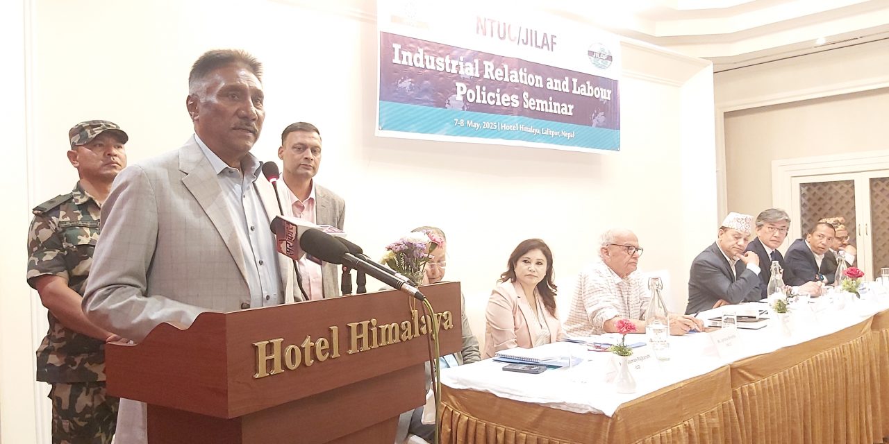 रोजगारीलाई सिपसँग जोड्न सके आन्तरिक रोजगार प्रवर्द्धन हुने