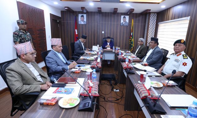 भारत-पाकिस्तान तनाव : सिंहदरबारमा राष्ट्रिय सुरक्षा परिषद्को बैठक