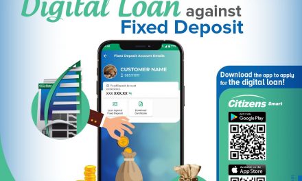 सिटिजन्स बैंकद्वारा मोबाइल बैंकिङ एपमार्फत ‘डिजिटल लोन अगेन्स्ट फिक्स्ड डिपोजिट’ सुविधा