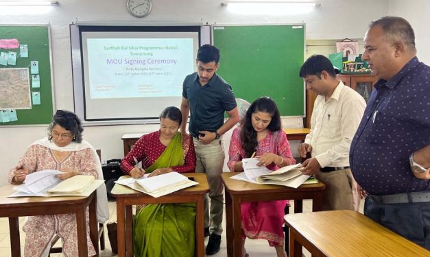 हलेसी तुवाचुङको शैक्षिक गुणस्तर सुधारमा रातो बङ्गलासँगको सहकार्य